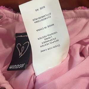 Windsor Soft Pink sparkle dress